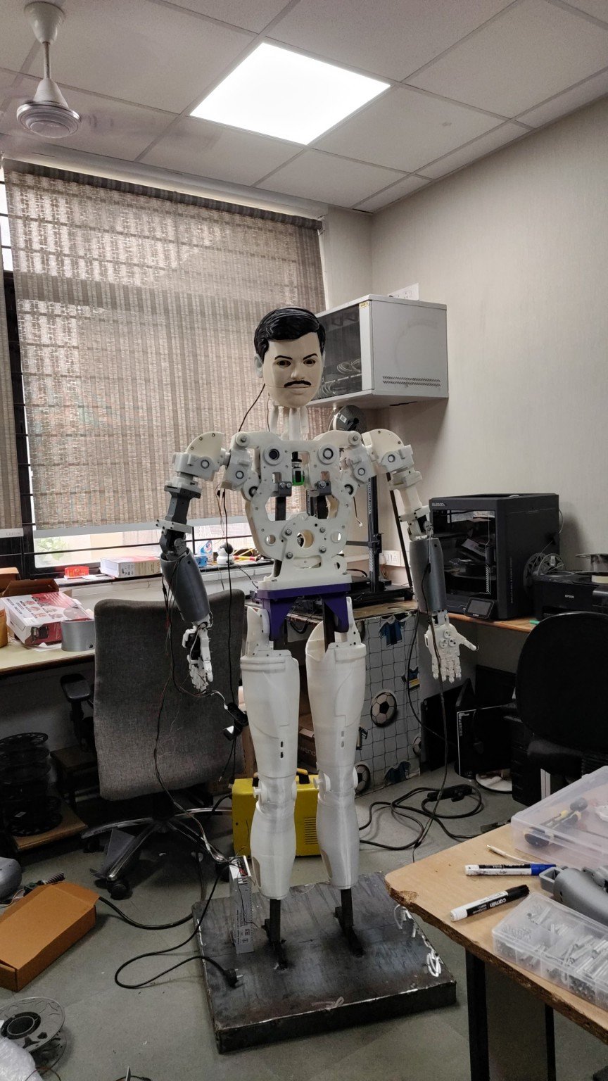 Full-body MANAS humanoid prototype